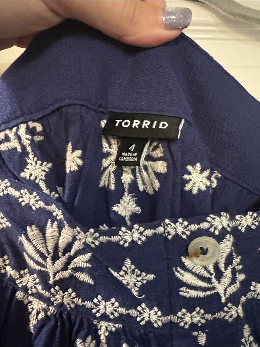 Torrid Blouse - Picture 2 of 4